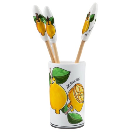 Wine or utensil holder Folk Lemons Wine or utensil holder Folk Lemons